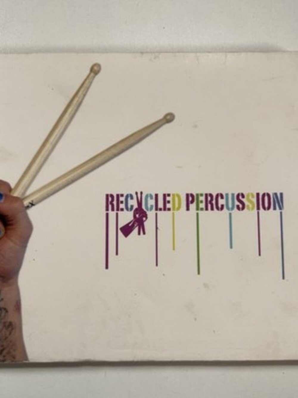 Recycled Percussion CD Autographed Signed by Band CD-r